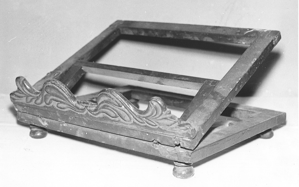 leggio d'altare - ambito laziale (sec. XIX)