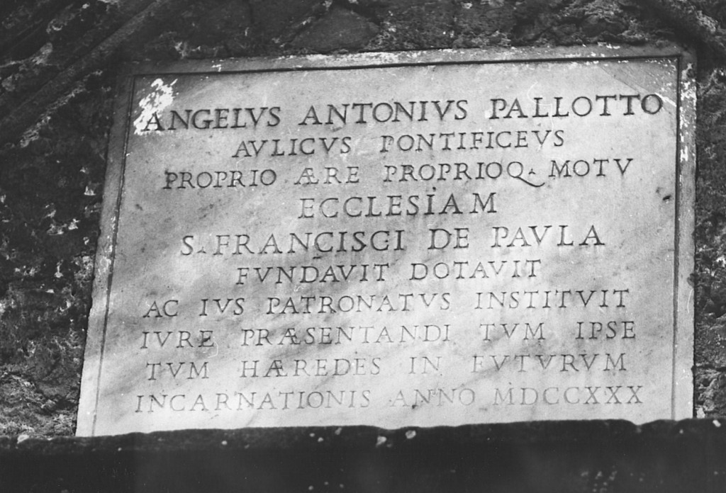 lapide commemorativa - ambito laziale (sec. XVIII)