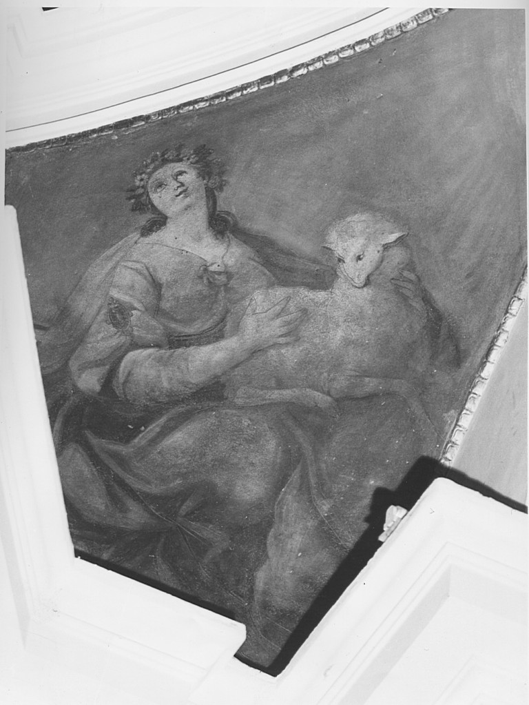 Prudenza (dipinto) di Sperduti Paolo (seconda metà sec. XVIII)