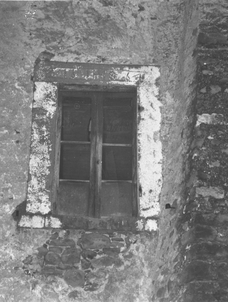 mostra di finestra - ambito laziale (sec. XVII)