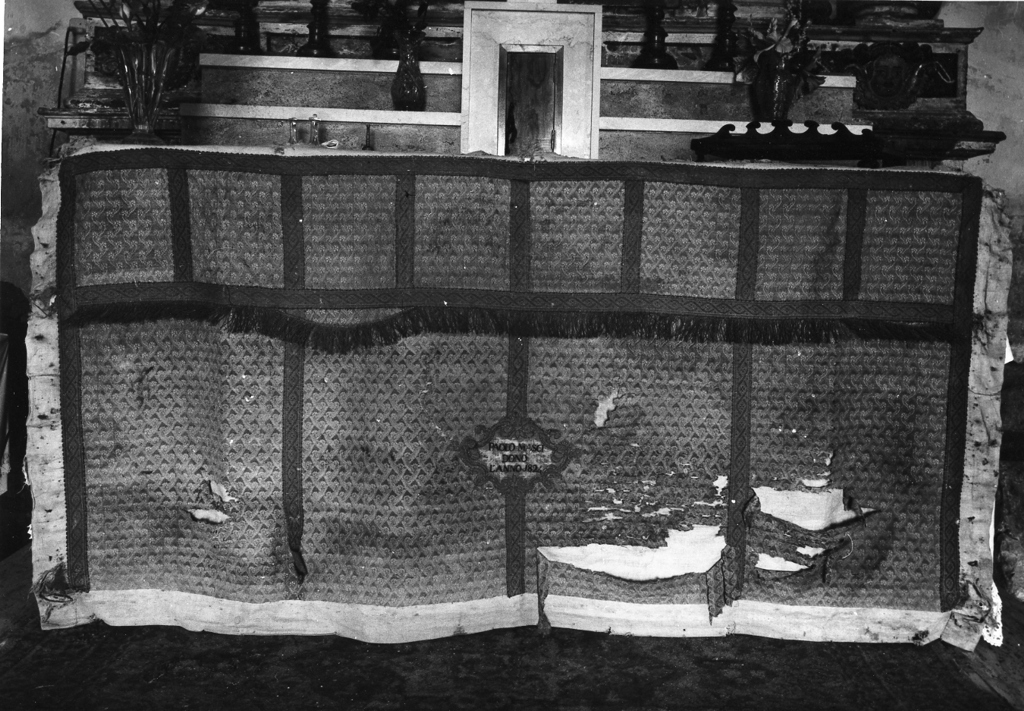 paliotto - ambito laziale (sec. XIX)