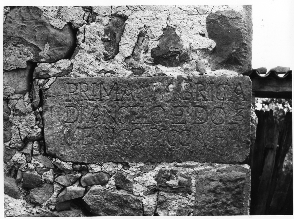 lapide - ambito reatino (sec. XIX)