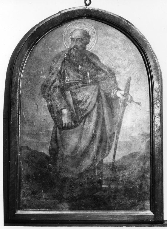 San Paolo Apostolo (dipinto) di Bartolini Stanislao (attribuito) (sec. XIX)