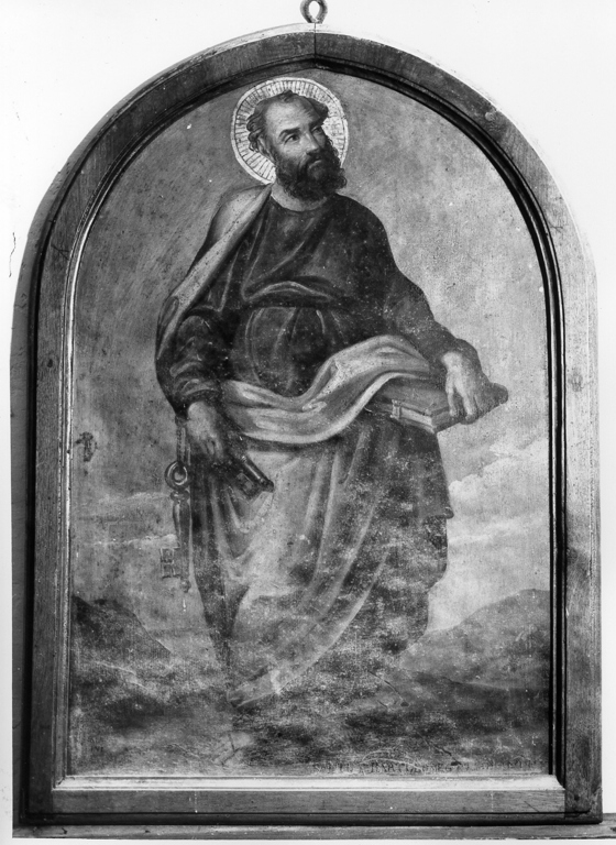 San Pietro Apostolo (dipinto) di Bartolini Stanislao (attribuito) (sec. XIX)
