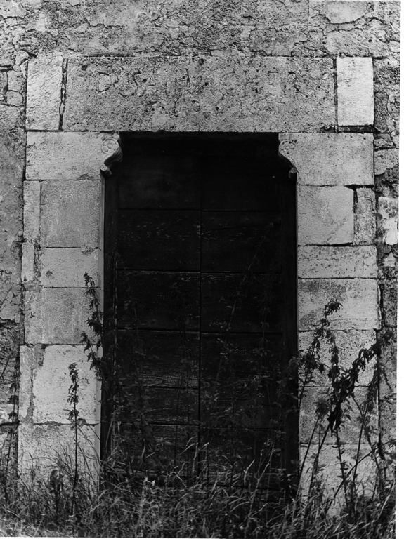 portale architravato - ambito reatino (sec. XVII)
