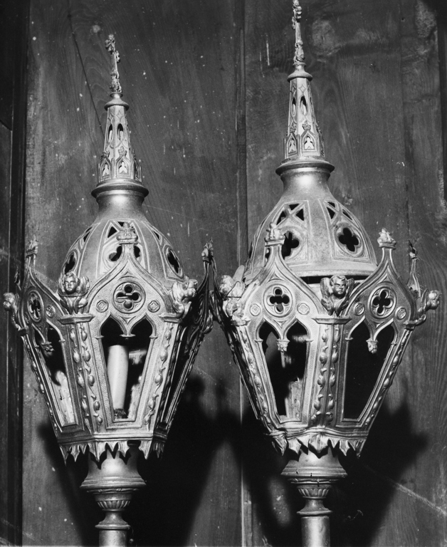 lanterna processionale, serie - ambito reatino (sec. XIX)