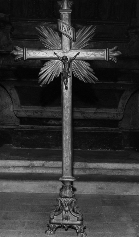 croce d'altare - ambito reatino (sec. XVII)