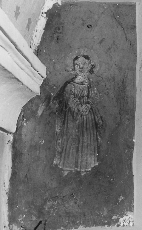 Santa (dipinto, elemento d'insieme) - ambito reatino (prima metà sec. XVII)