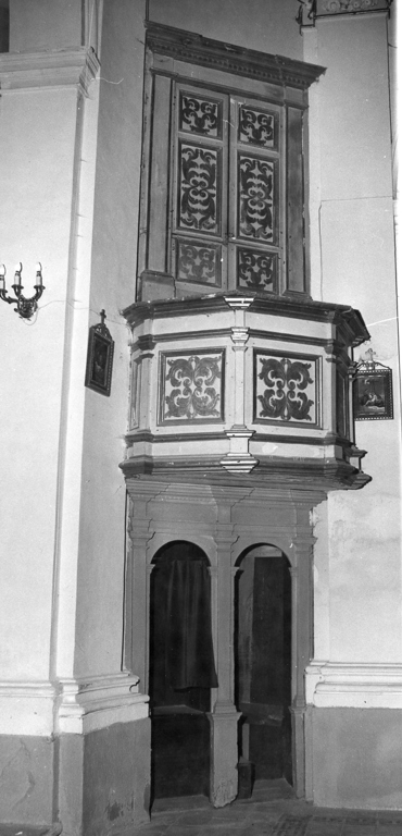 pulpito, coppia - ambito laziale (sec. XIX)