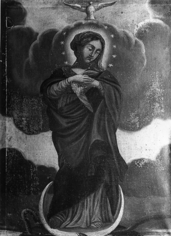 Madonna Immacolata (dipinto) - ambito laziale (seconda metà sec. XIX)
