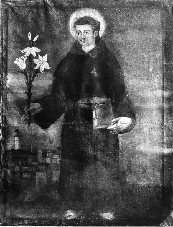 Sant'Antonio da Padova (dipinto) - ambito laziale (sec. XIX)