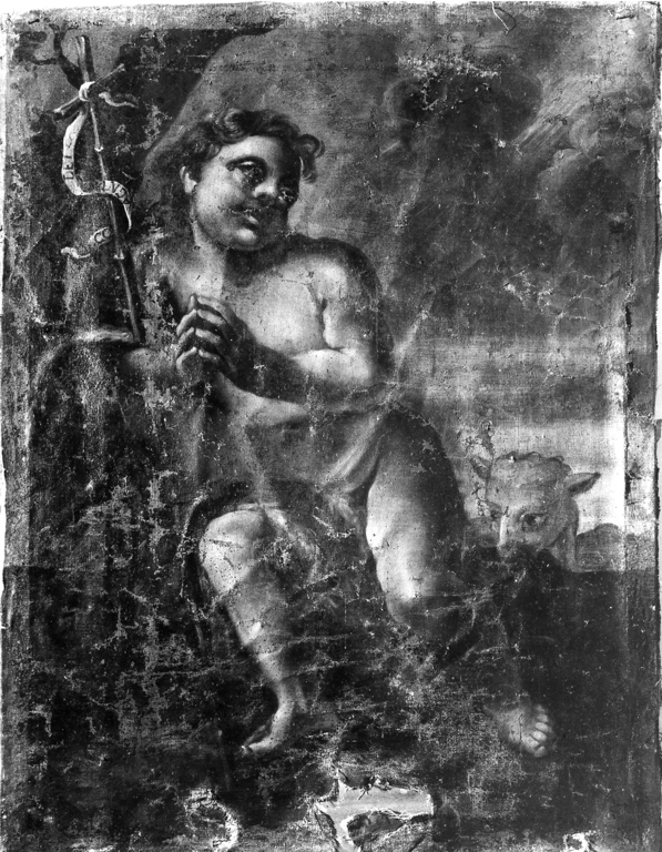 San Giovannino con l'agnello (dipinto) - ambito laziale (fine/inizio secc. XVII/ XVIII)