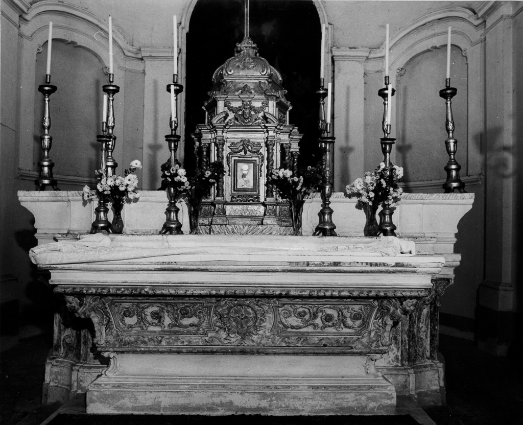 altare maggiore - ambito laziale (sec. XVIII)