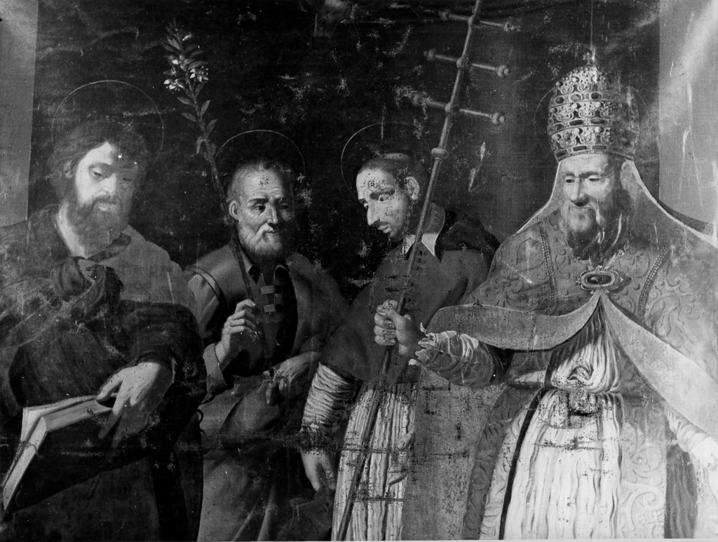 Santi (dipinto) - ambito reatino (prima metà sec. XVIII)