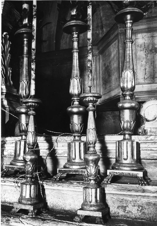 candeliere, serie - ambito laziale (sec. XIX)