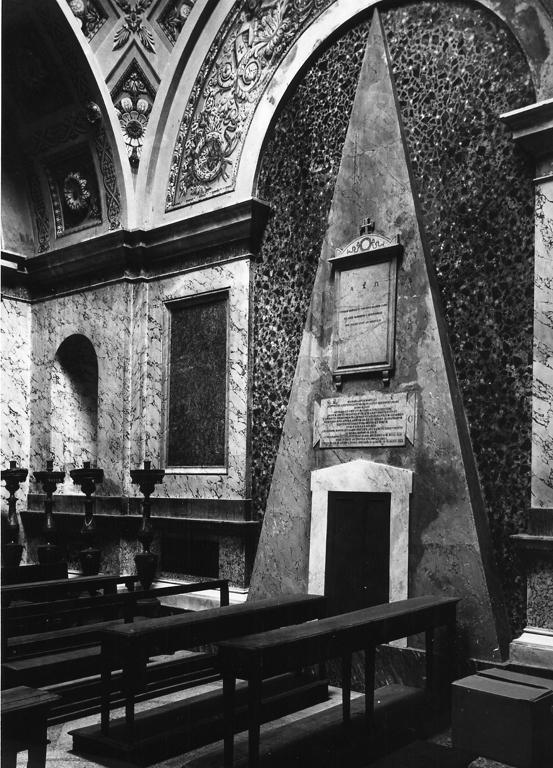 monumento funebre, insieme di Valadier Giuseppe (sec. XIX)