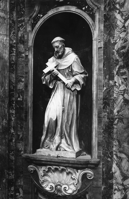 San Francesco d'Assisi (scultura) di Ottoni Lorenzo (primo quarto sec. XVIII)