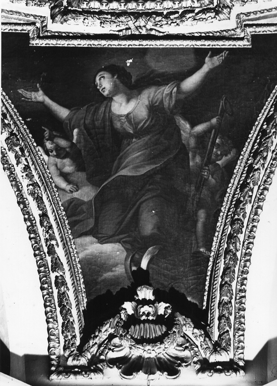 Virtù (dipinto, complesso decorativo) di Concioli Antonio (ultimo quarto sec. XVIII)