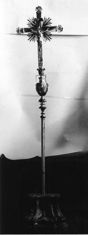 croce processionale di Belli Vincenzo II (prima metà sec. XIX)