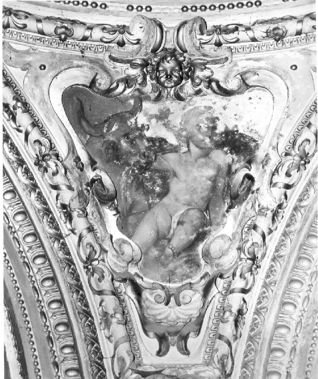 simbolo di San Luca: bue (dipinto) di Paoletti Pietro (sec. XIX)