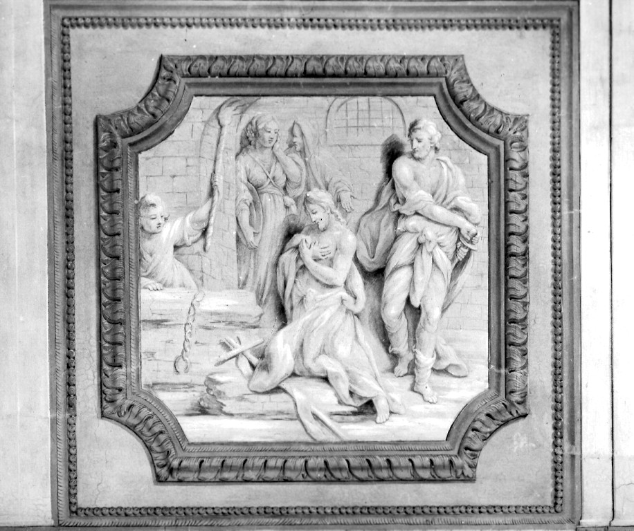 decapitazione di San Giovanni Battista (dipinto) di Piazza Pietro (attribuito), Rosa Giuseppe Francesco (attribuito) (sec. XVIII)