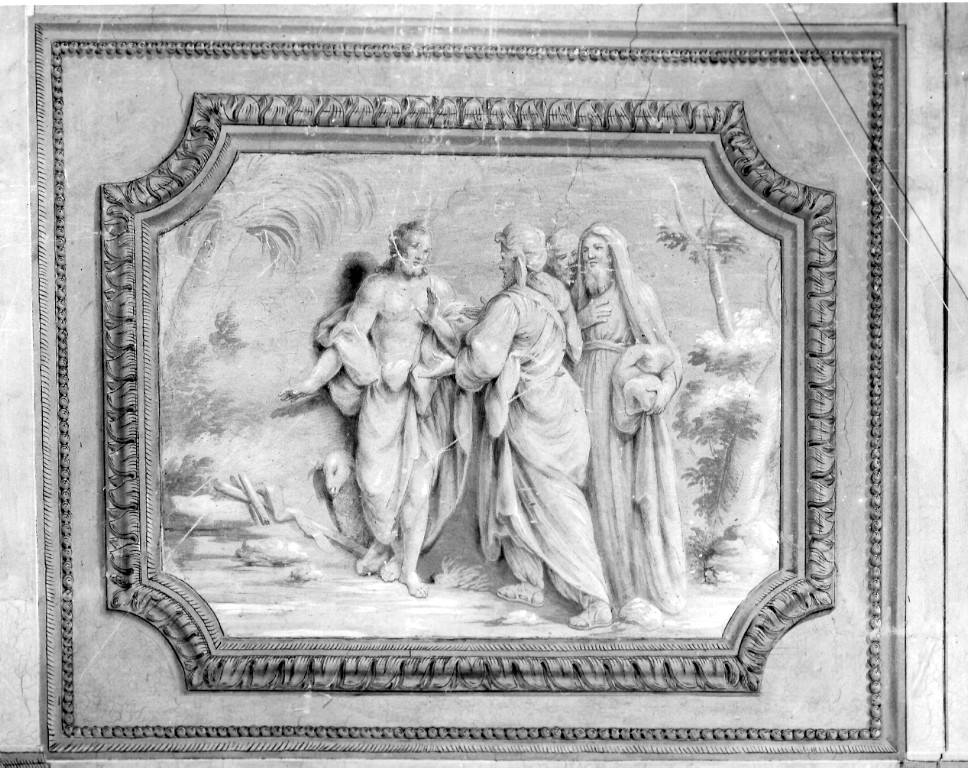 San Giovanni Battista (dipinto) di Piazza Pietro (attribuito), Rosa Giuseppe Francesco (attribuito) (sec. XVIII)