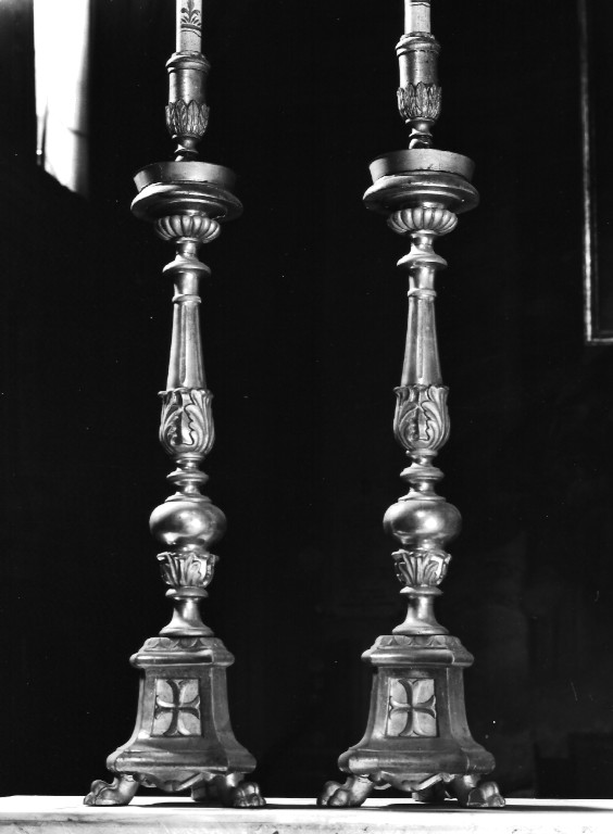 candeliere, serie - ambito laziale (sec. XIX)