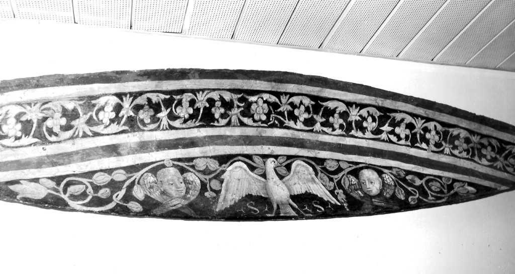 motivi decorativi (dipinto) - ambito viterbese (fine/inizio secc. XV/ XVI)