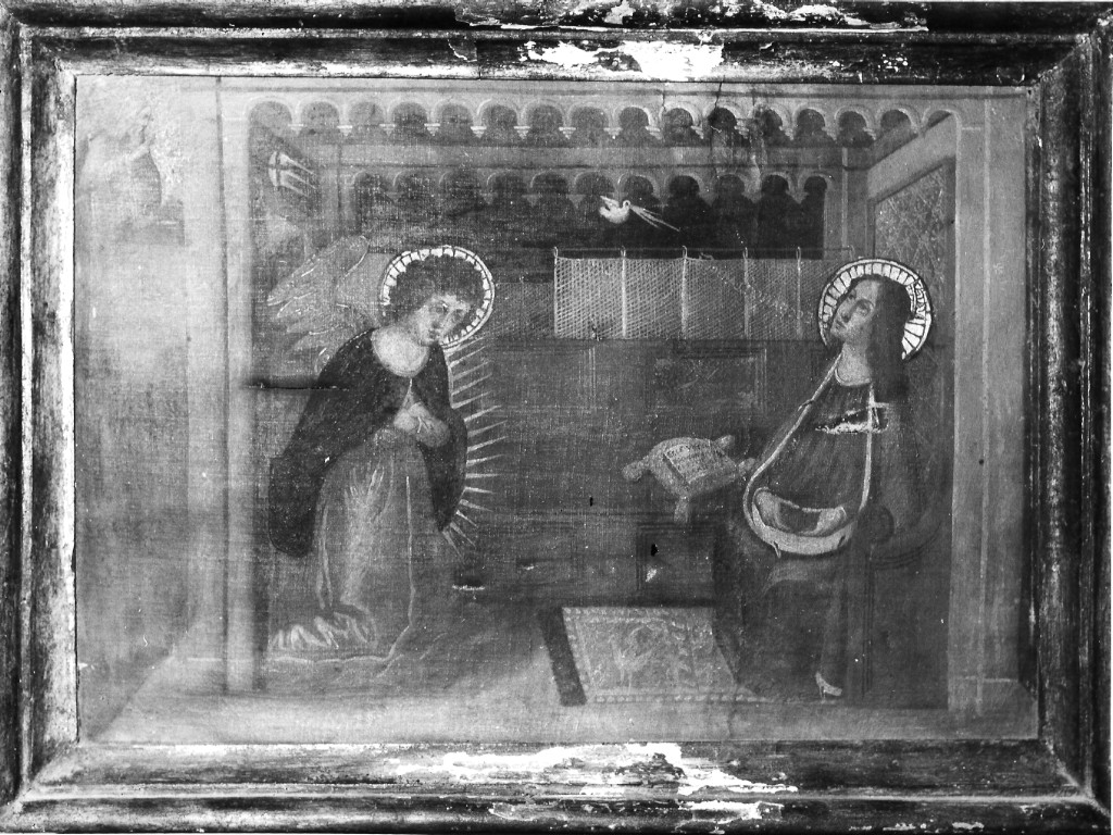 Annunciazione (dipinto) - ambito laziale (fine/inizio secc. XV/ XVI)