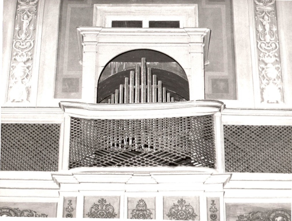 cassa d'organo - ambito viterbese (sec. XIX)