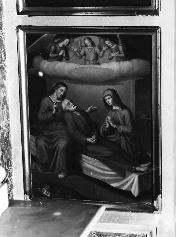 morte di San Giuseppe (dipinto) - ambito viterbese (sec. XIX)