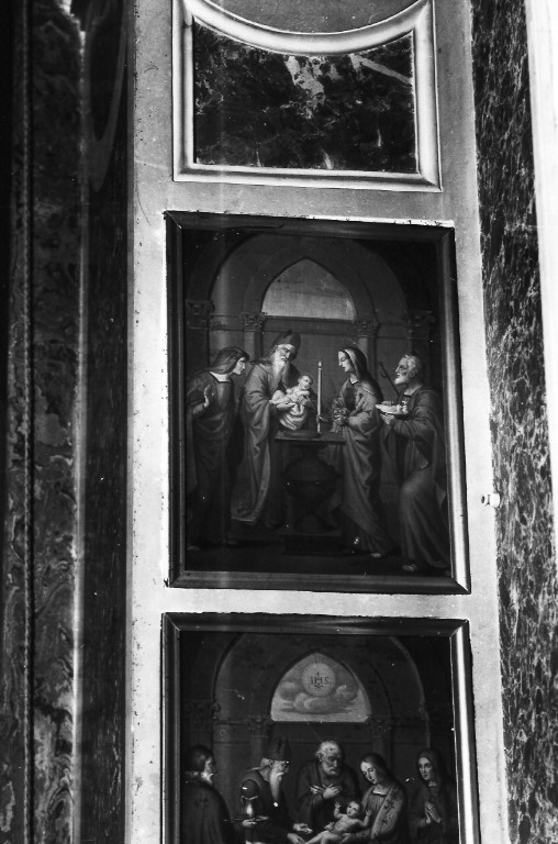 circoncisione di Gesù Bambino (dipinto) - ambito viterbese (sec. XIX)