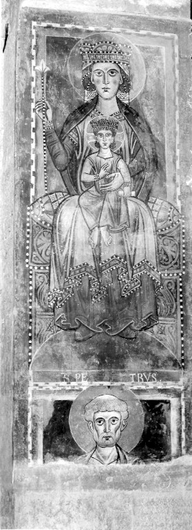 Madonna con Bambino (dipinto) di Terzo Maestro di Anagni (attribuito) (secondo quarto sec. XIII)