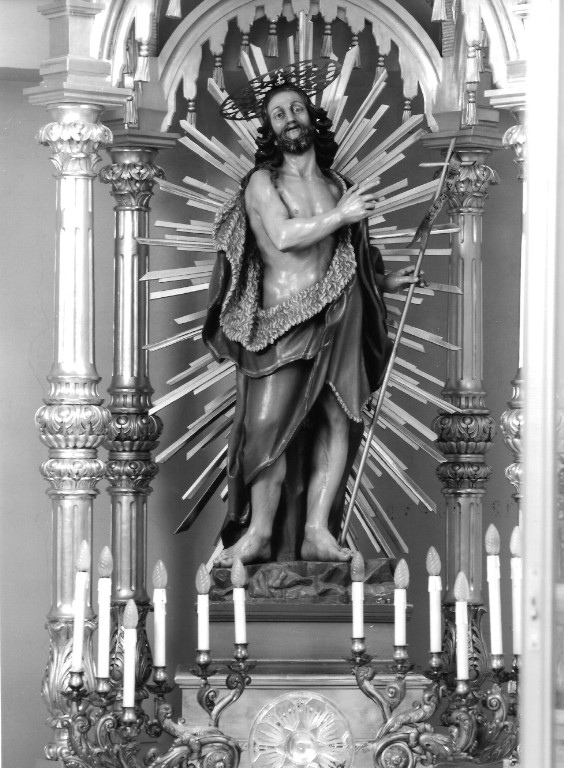 San Giovanni Battista (statua processionale) - ambito laziale (sec. XIX)