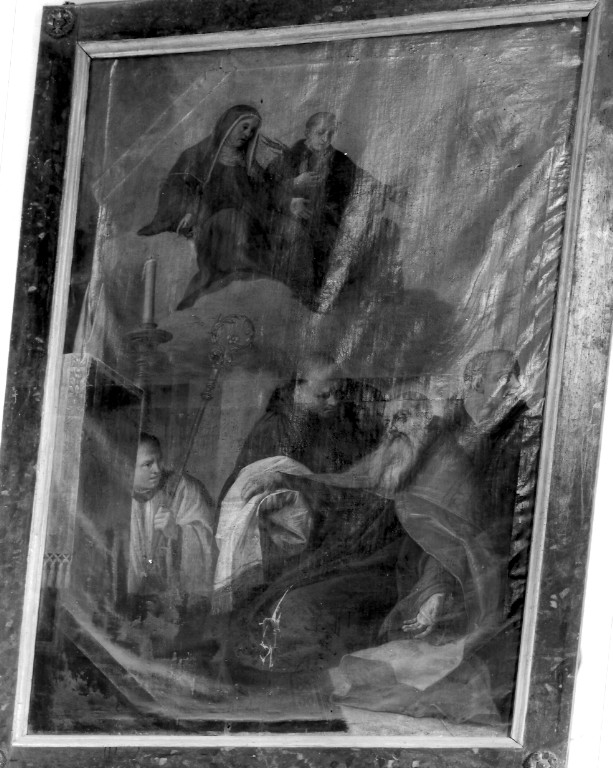 Santo vescovo (dipinto) - ambito Italia centro-meridionale (sec. XVIII)