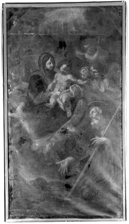 visione di San Bernardo (dipinto) - ambito napoletano (sec. XVIII)