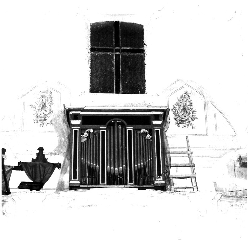 cassa d'organo - ambito laziale (sec. XIX)