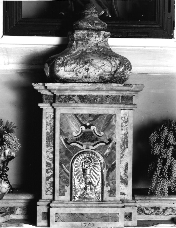 tabernacolo - a tempietto - ambito campano (sec. XVIII)