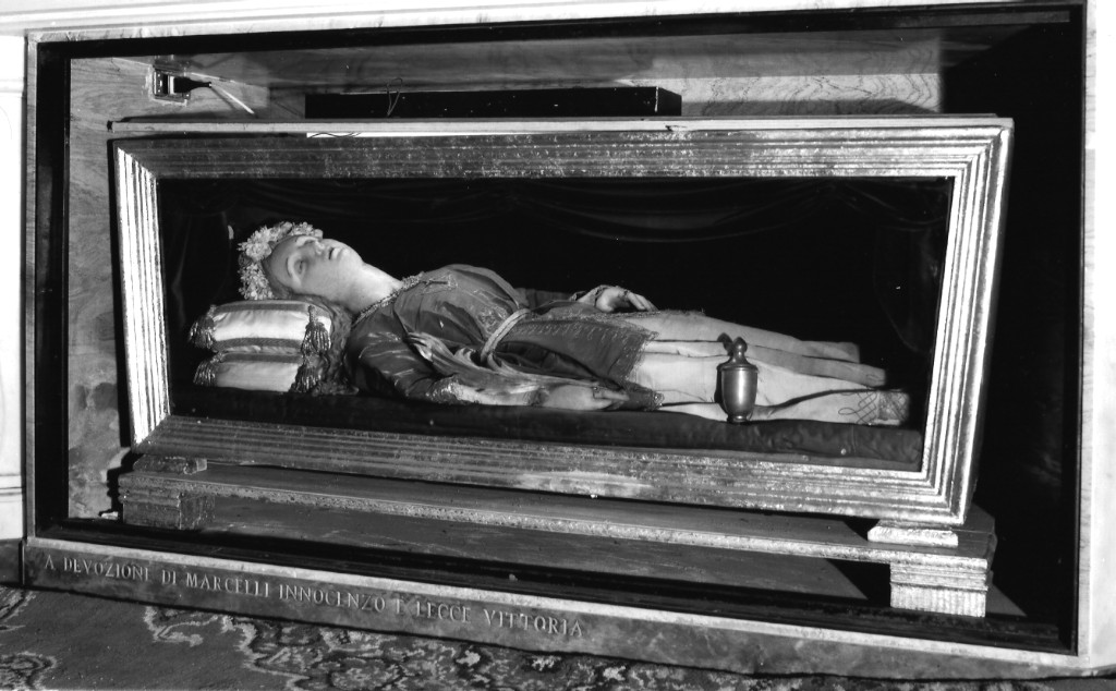 reliquiario - a statua - ambito romano (sec. XIX)