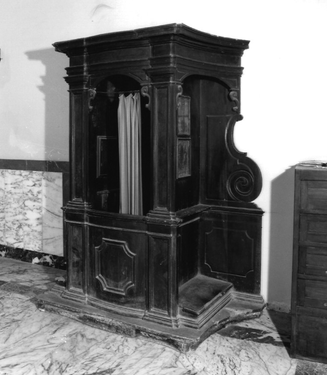 confessionale - ambito laziale (sec. XIX)
