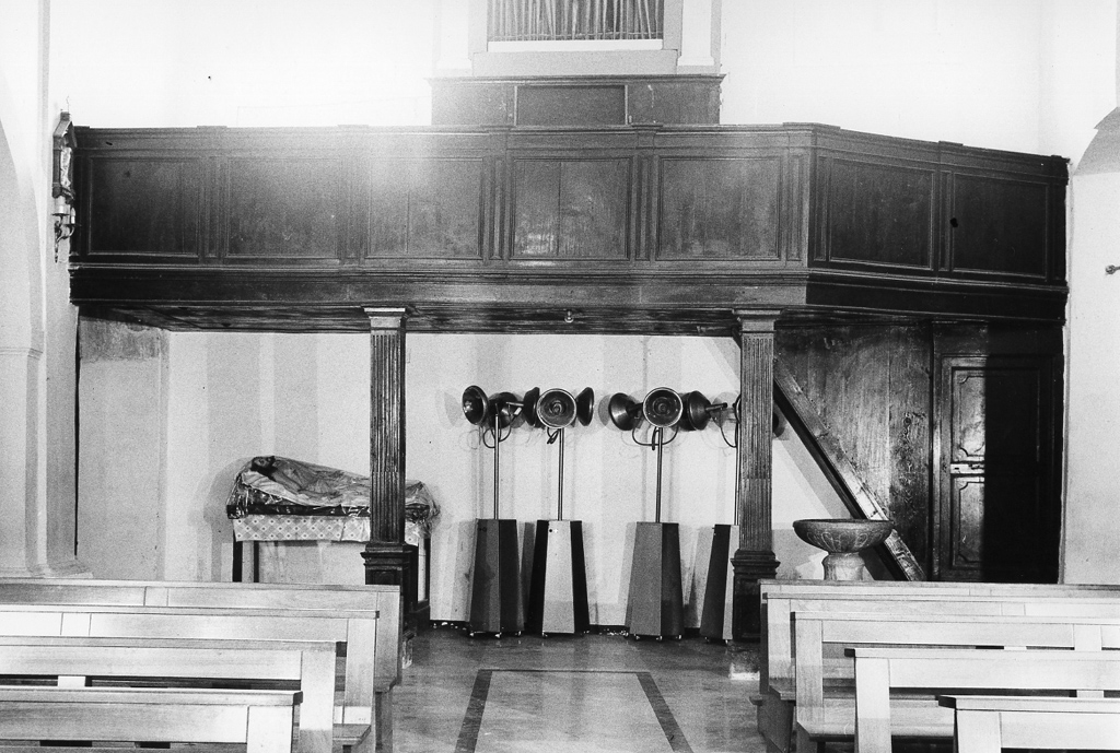 balaustrata del coro - ambito laziale (fine/inizio secc. XVIII/ XIX)