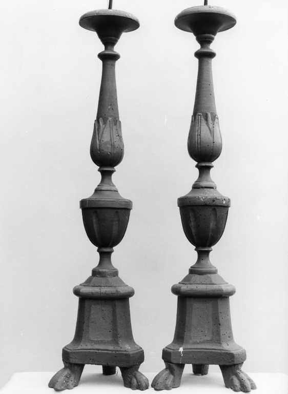 candeliere, serie - ambito laziale (sec. XIX)