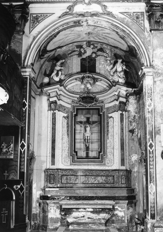 altare - a edicola - ambito laziale (ultimo quarto sec. XVIII)