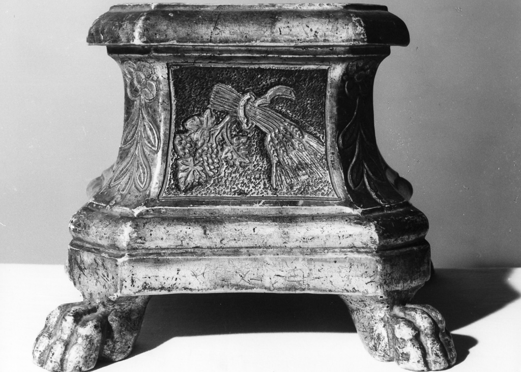 tronetto per esposizione eucaristica - ambito laziale (sec. XVII)