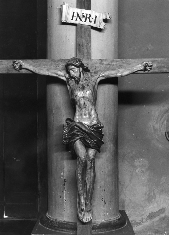 Cristo crocifisso (scultura) - ambito laziale (sec. XVIII)