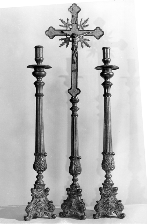 croce d'altare - ambito laziale (sec. XVIII)