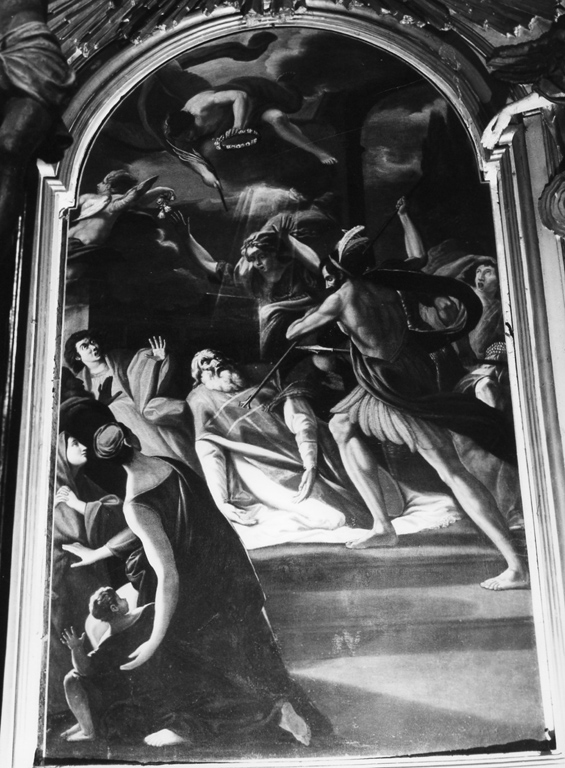 martirio di San Matteo (dipinto) - ambito napoletano (sec. XVIII)