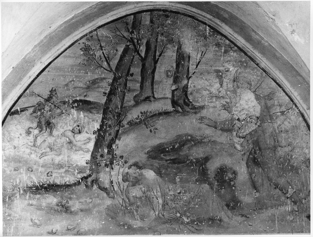 episodi della vita di San Francesco d'Assisi (dipinto, ciclo) di Guerra Angelo (attribuito) (sec. XVII)