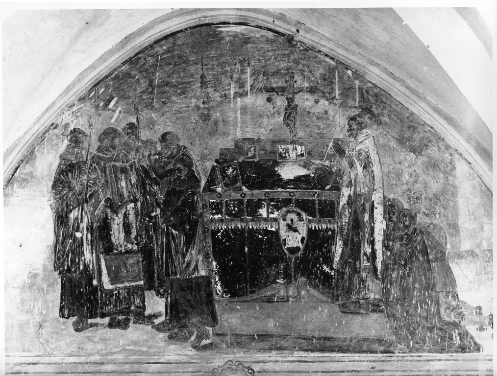 episodi della vita di San Francesco d'Assisi (dipinto, ciclo) di Guerra Angelo (attribuito) (sec. XVII) 