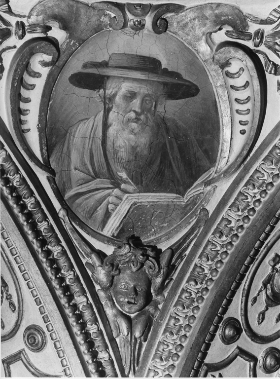 San Girolamo (dipinto, elemento d'insieme) di Cesari Giuseppe detto Cavalier d'Arpino (attribuito), Rossetti Cesare (attribuito) (sec. XVII)